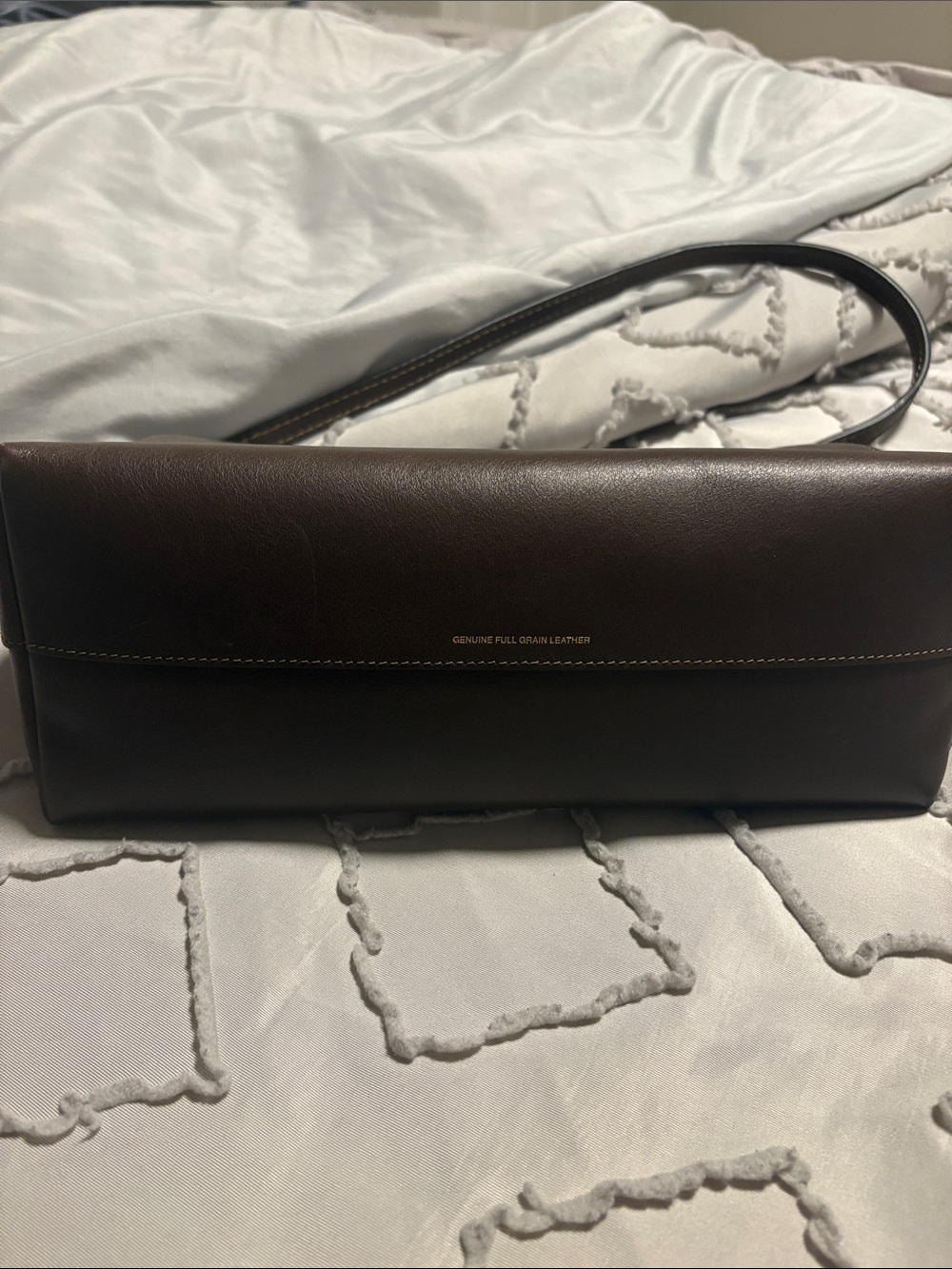 Coach Chelsea brass/maple Leather Shoulder Bag with Gold Accent - Picture 6 of 12